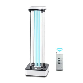 BEIAIDI 60W UV Disinfection Lamp UVC Quartz lamp Sterilizer Light with Remote Ultraviolet Ozone Bactericidal Germicidal Light
BEIAIDI 60W UV Disinfection Lamp UVC Quartz lamp Sterilizer Light with Remote Ultraviolet Ozone Bactericidal Germicidal Light