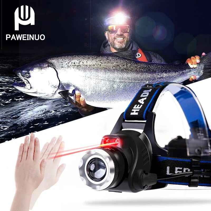 IR Sensor Head Lamp Led Headlamp Rechargeable Head Torch Flashlight Xml L2 T6 Headlight Usb Headtorch Waterproof 18650 Battery
IR Sensor Head Lamp Led Headlamp Rechargeable Head Torch Flashlight Xml L2 T6 Headlight Usb Headtorch Waterproof 18650 Battery
