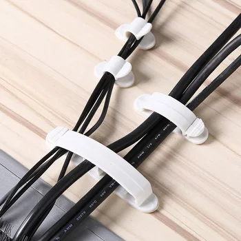 10pcs/Pack self-adhesive cable clips Organizer desktop Wall car Wire Holder fixed clamp Cable Management Storage Collector
10pcs/Pack self-adhesive cable clips Organizer desktop Wall car Wire Holder fixed clamp Cable Management Storage Collector