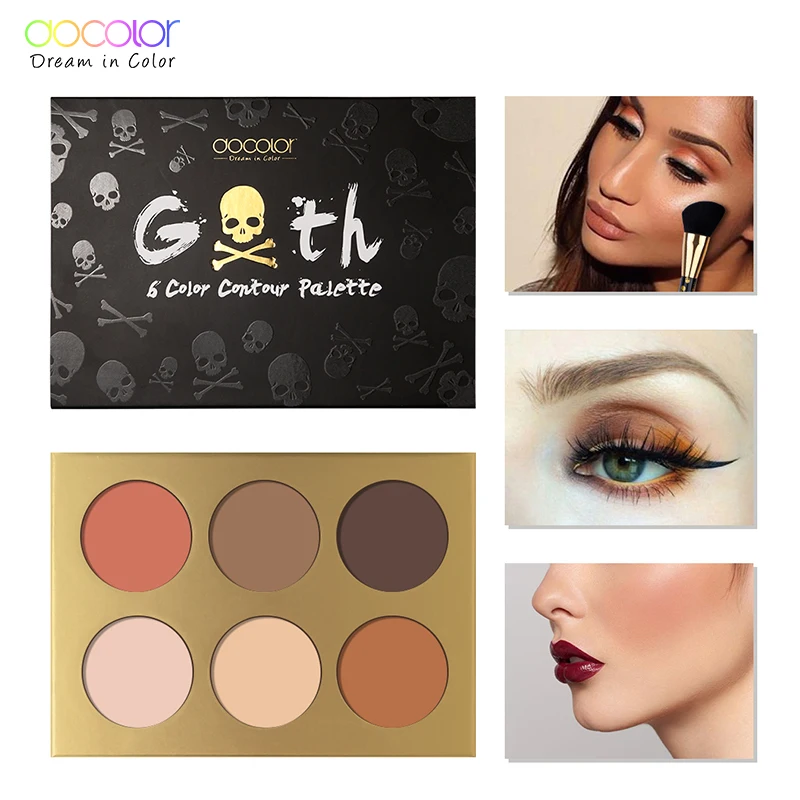 Docolor Professinal Face Makeup 6 color Bronzer and Highlighter Palette Blush Powder Makeup Glow Kit Highlighter Contour Palette
Docolor Professinal Face Makeup 6 color Bronzer and Highlighter Palette Blush Powder Makeup Glow Kit Highlighter Contour Palette