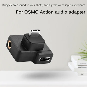 Microphone Adapter USB C Male to Female 3.5mm Installa Remove Convenient Simple for DJI OSMO ACTION Accessories
Microphone Adapter USB C Male to Female 3.5mm Installa Remove Convenient Simple for DJI OSMO ACTION Accessories