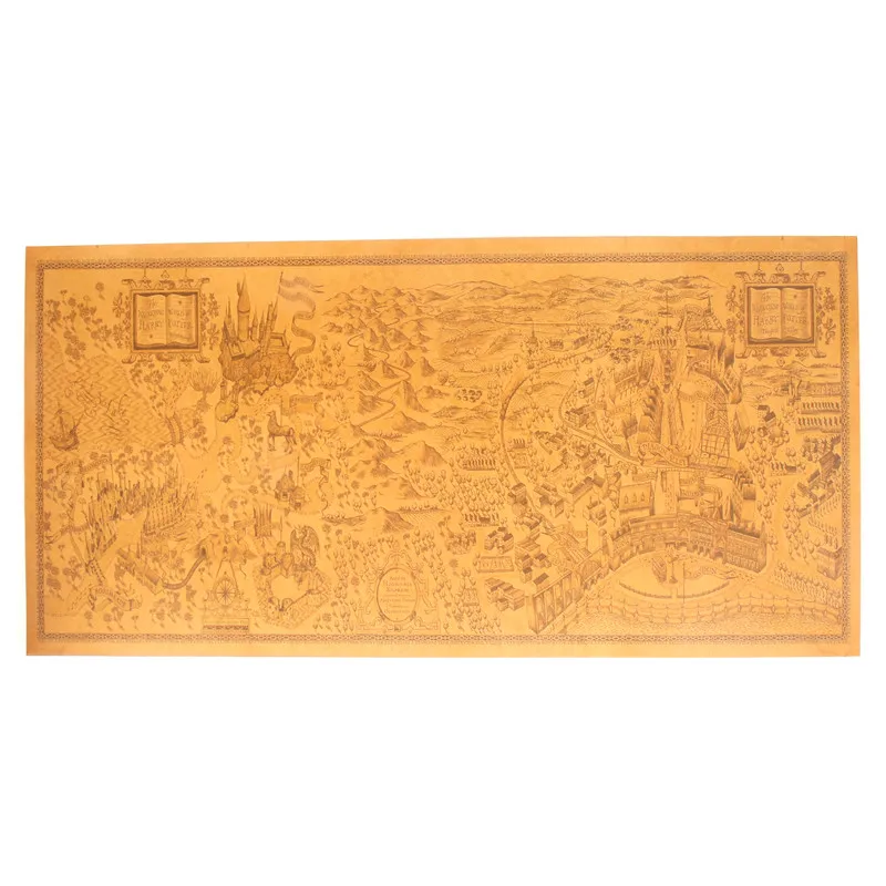 PipiFren Wall Sticker Mural Decoracion Magic World Map Famous View Kraft Paper Poster Retro Home Decor Painting
PipiFren Wall Sticker Mural Decoracion Magic World Map Famous View Kraft Paper Poster Retro Home Decor Painting