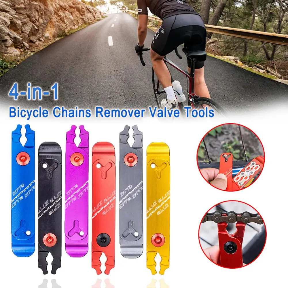 New 4-in-1 Bicycle Chain Magic Buckle Wrench Removal Tool MTB Road Cycling Chain Clamp Quick Release Buckle Installation Wrench
New 4-in-1 Bicycle Chain Magic Buckle Wrench Removal Tool MTB Road Cycling Chain Clamp Quick Release Buckle Installation Wrench