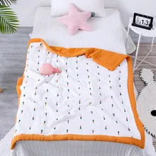 New fabric crepe cotton quilt four season baby air conditioner room blanket quilt nursery school baby kids children bed quilt
New fabric crepe cotton quilt four season baby air conditioner room blanket quilt nursery school baby kids children bed quilt