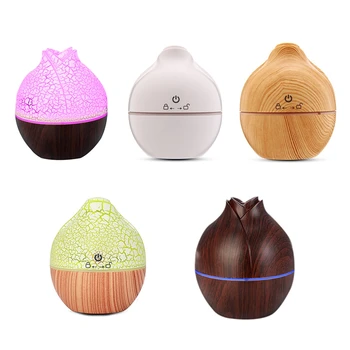 130ML Ultrasonic Essential Oil Diffuser Flowers USB Air Humidifier Home Office Water Mist Maker Wood Grain Electric Aroma Diffus
130ML Ultrasonic Essential Oil Diffuser Flowers USB Air Humidifier Home Office Water Mist Maker Wood Grain Electric Aroma Diffus