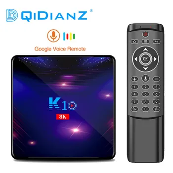DQiDianZ K10 Android 9.0 Smart TV Box S905X3 Quad Core 4GB RAM 32/64/128GB ROM 2.4G /5G WIFI 8K HDMI2.1 Media Player Set top box
DQiDianZ K10 Android 9.0 Smart TV Box S905X3 Quad Core 4GB RAM 32/64/128GB ROM 2.4G /5G WIFI 8K HDMI2.1 Media Player Set top box