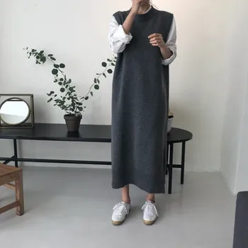 TVVOVVIN 2019 Autumn and Winter New Long Sweaters Women Wild Causal Temperament Solid Color Fashion Ladies Sweaters X936 
TVVOVVIN 2019 Autumn and Winter New Long Sweaters Women Wild Causal Temperament Solid Color Fashion Ladies Sweaters X936