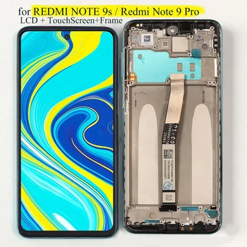 Lcd Screen For Xiaomi Redmi Note 9s 9 s/Note 9 Pro Original LCD Display 10 Touch Screen Replacement Tested LCD Digitizer Parts
Lcd Screen For Xiaomi Redmi Note 9s 9 s/Note 9 Pro Original LCD Display 10 Touch Screen Replacement Tested LCD Digitizer Parts