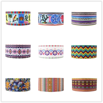 Q&N ribbon 50Yards 16mm-75mm Mexican pattern Ribbons Thermal transfer Printed grosgrain,Gift wrapping DIY materials
Q&N ribbon 50Yards 16mm-75mm Mexican pattern Ribbons Thermal transfer Printed grosgrain,Gift wrapping DIY materials