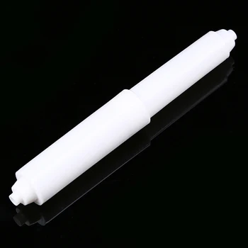 15.6cm Portable White Toilet Paper Roll Replacement Plastic Tissue Holder Roller Insert Flexible Stand Bathroom Accessories Tool
15.6cm Portable White Toilet Paper Roll Replacement Plastic Tissue Holder Roller Insert Flexible Stand Bathroom Accessories Tool