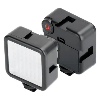 6000K Ulanzi W49 Mini LED Light Video Photography Vlog Fill Lighting for Phone DSLR LED Light ABS Metal Photo Studio Accessory
6000K Ulanzi W49 Mini LED Light Video Photography Vlog Fill Lighting for Phone DSLR LED Light ABS Metal Photo Studio Accessory