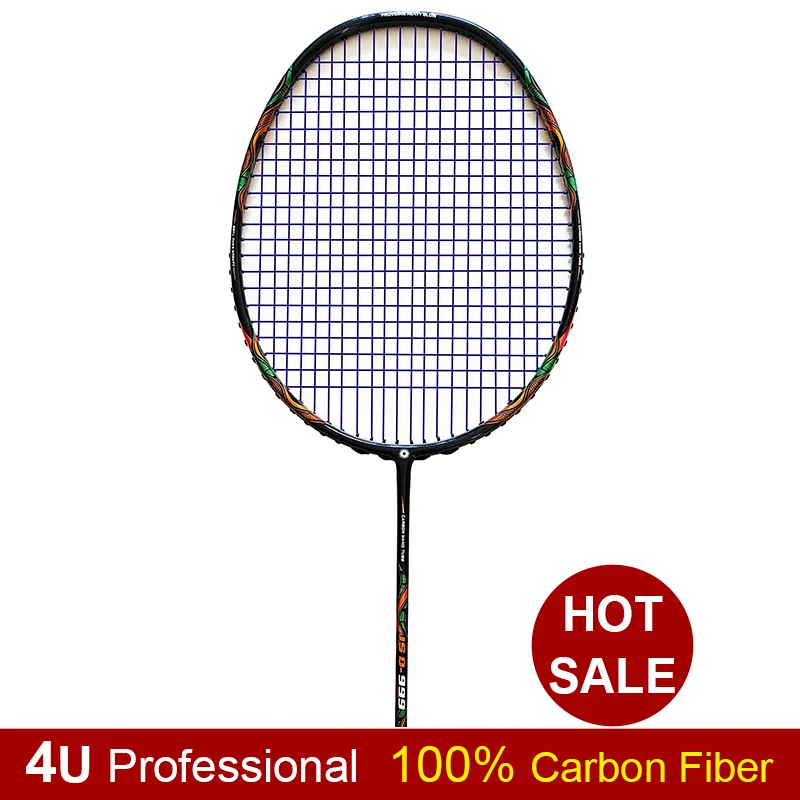 Profenssional Carbon Fiber Badminton Racket 4U Lightweight High Quality Racquet for Offensive with Bag and String grip for Adult
Profenssional Carbon Fiber Badminton Racket 4U Lightweight High Quality Racquet for Offensive with Bag and String grip for Adult