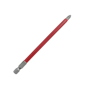 5xPZ2 Extra Long 127mm Magnetic Non-slip Screwdriver Bit 1/4 Hex Shank Tool UK