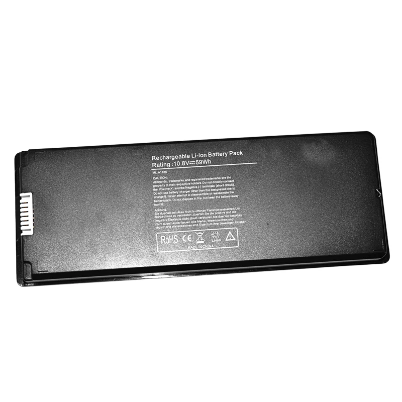 Аккумулятор Golooloo черный для ноутбука Apple MacBook 13 дюймов A1185 A1181 MA561 MA561FE/A MA561G/A MA254 MABOOK