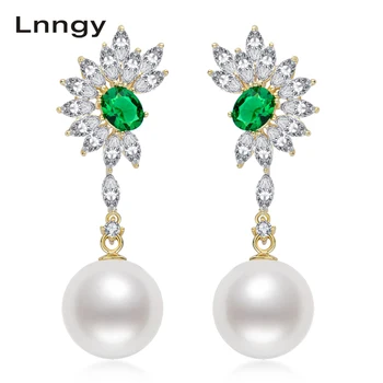 Lnngy 925 Sterling Silver 9.5-10mm Natural Cultured Freshwater Pearl Leaf Shape Drop Earrings Women Engagement Fine Jewelry
Lnngy 925 Sterling Silver 9.5-10mm Natural Cultured Freshwater Pearl Leaf Shape Drop Earrings Women Engagement Fine Jewelry