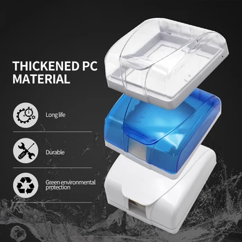 Plastic Wall Switch Waterproof Cover Box Good Protector for Light Panel Socket,Doorbell,Bathroom,Kitchen Switch Accessory
Plastic Wall Switch Waterproof Cover Box Good Protector for Light Panel Socket,Doorbell,Bathroom,Kitchen Switch Accessory