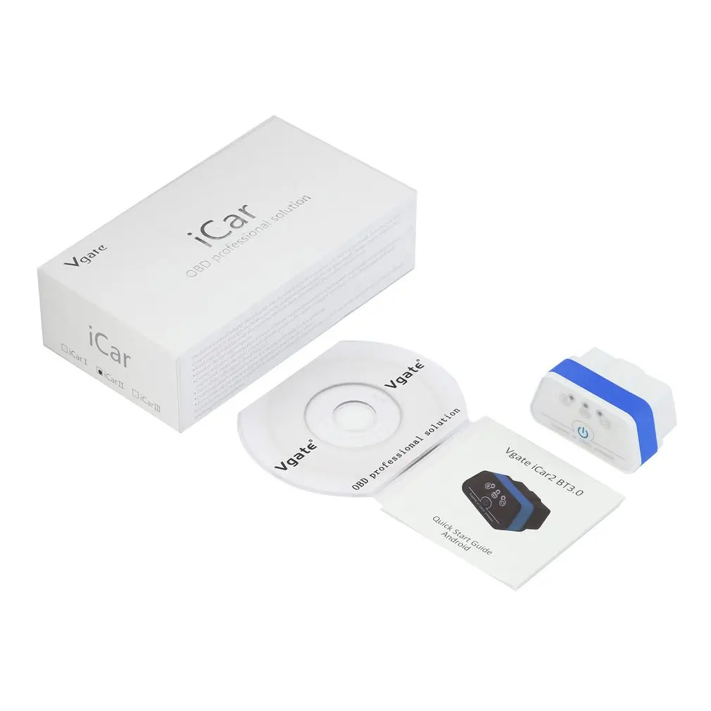 Vgate iCar2 Code Reader Available Auto OBDII Vgate iCar 2 Type Small Adapter With 6 Colors
Vgate iCar2 Code Reader Available Auto OBDII Vgate iCar 2 Type Small Adapter With 6 Colors