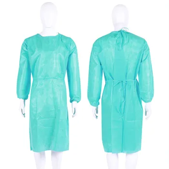 Unisex Disposable Isolation Gown Disposable Protective Clothing With Elastic Cuffs Non-woven Breathable Protection Clothing
Unisex Disposable Isolation Gown Disposable Protective Clothing With Elastic Cuffs Non-woven Breathable Protection Clothing