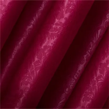 European style embossed solid color wine red curtains thickened shading window curtain living room bedroom
European style embossed solid color wine red curtains thickened shading window curtain living room bedroom