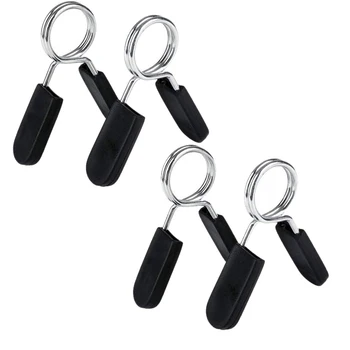 4Pcs Spring Collars Clips Exercise Collar Barbell Clamps for Olympic Bars Dumbbells Fitness Training Gym Equipment
4Pcs Spring Collars Clips Exercise Collar Barbell Clamps for Olympic Bars Dumbbells Fitness Training Gym Equipment