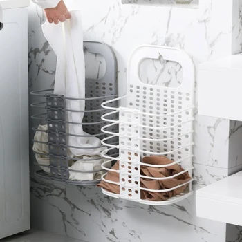Foldable Wall Hanging Laundry Basket Dirty clothes basket storage basket Toy Basket Multi-purpose basket Organizer Bathroom 
Foldable Wall Hanging Laundry Basket Dirty clothes basket storage basket Toy Basket Multi-purpose basket Organizer Bathroom