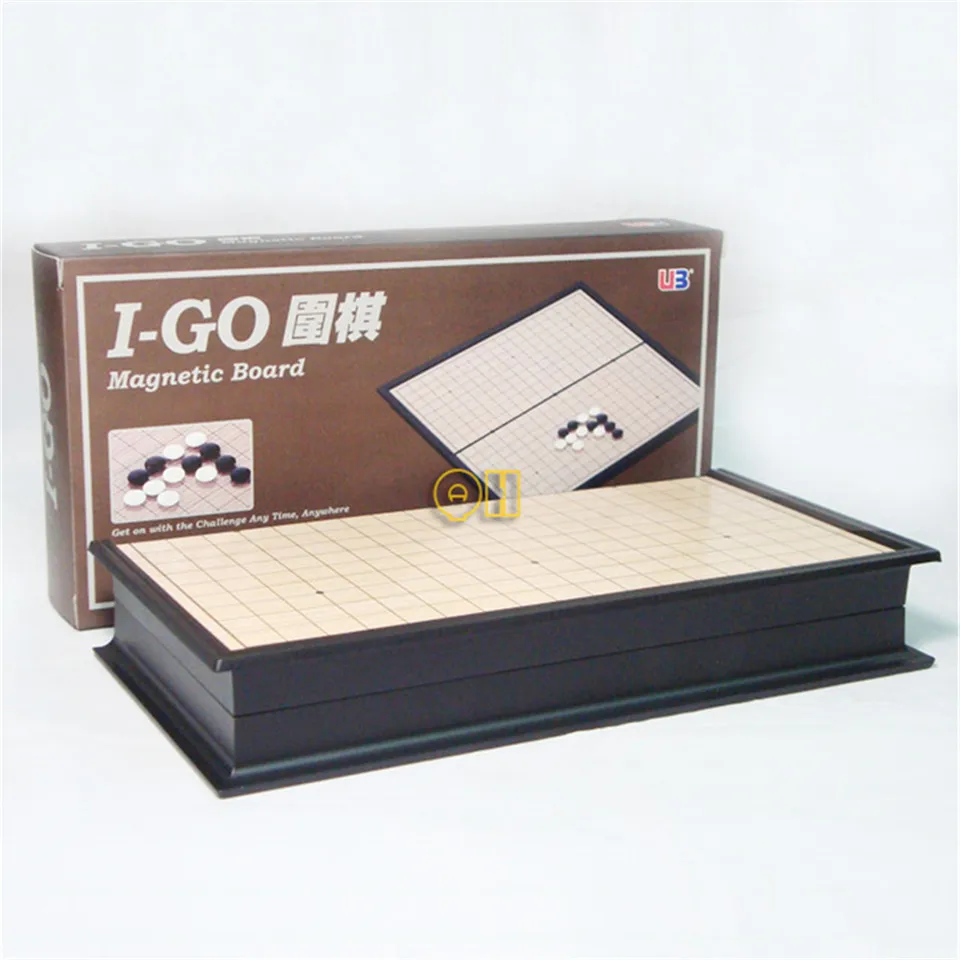Portable Go Game Set Magnetic Plastic Chess Pieces with Foldable Go Board Travel Game Chinese GO Game Weiqi Go Chess G01
Portable Go Game Set Magnetic Plastic Chess Pieces with Foldable Go Board Travel Game Chinese GO Game Weiqi Go Chess G01