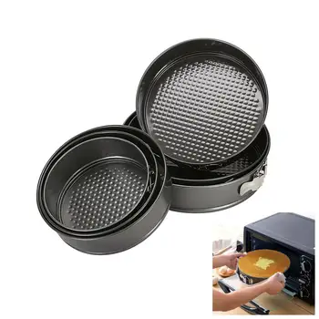 6Pcs Non Stick Spring Form Round Baking Cake Tin Set Kitchen DIY Non Stick Baking Loaf Toast Bread Pans
6Pcs Non Stick Spring Form Round Baking Cake Tin Set Kitchen DIY Non Stick Baking Loaf Toast Bread Pans