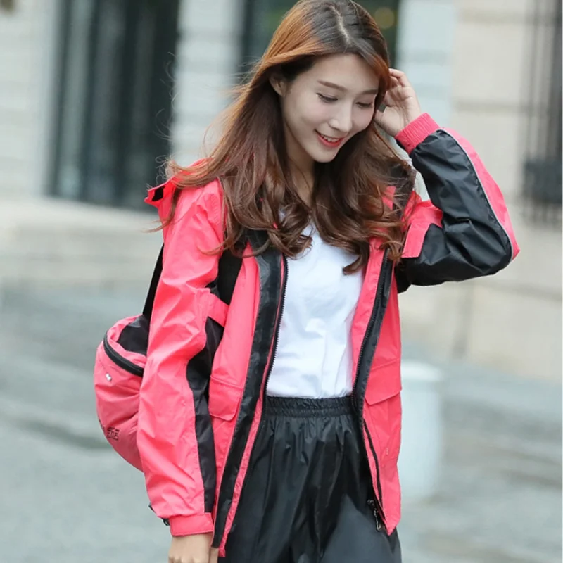 Impermeable Adult Rain Coat Set Women Fashion Camping Waterproof Raincoat Motorcycle Outdoor Capa De Chuva Household Goods 50
Impermeable Adult Rain Coat Set Women Fashion Camping Waterproof Raincoat Motorcycle Outdoor Capa De Chuva Household Goods 50