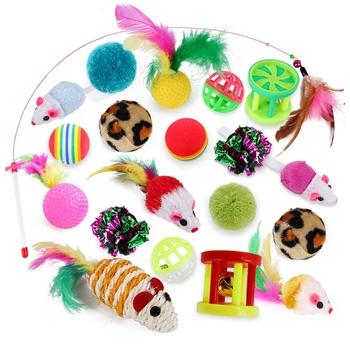 20pcs Pet Cat Toy Combo Set Funny Mouse Cat Toy Mouse Catnip Cat Toy Catnip Stick Chewing Cat Toy Set
20pcs Pet Cat Toy Combo Set Funny Mouse Cat Toy Mouse Catnip Cat Toy Catnip Stick Chewing Cat Toy Set