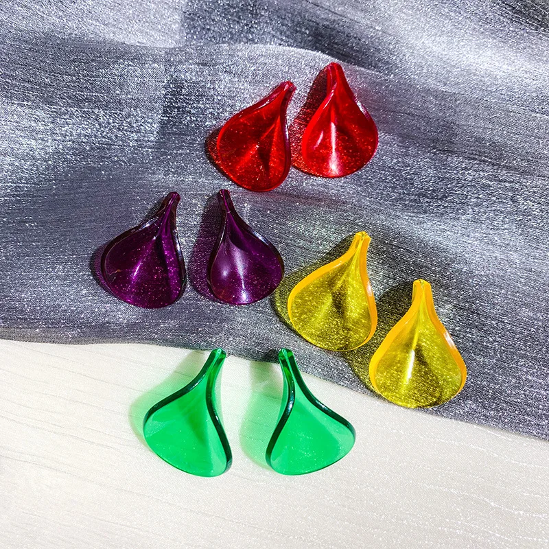 S925 Silver Needle Water Drop Resin Earrings Female Geometric Transparent Candy Color Design Simple Dangle EARRING Party Jewelry
S925 Silver Needle Water Drop Resin Earrings Female Geometric Transparent Candy Color Design Simple Dangle EARRING Party Jewelry
