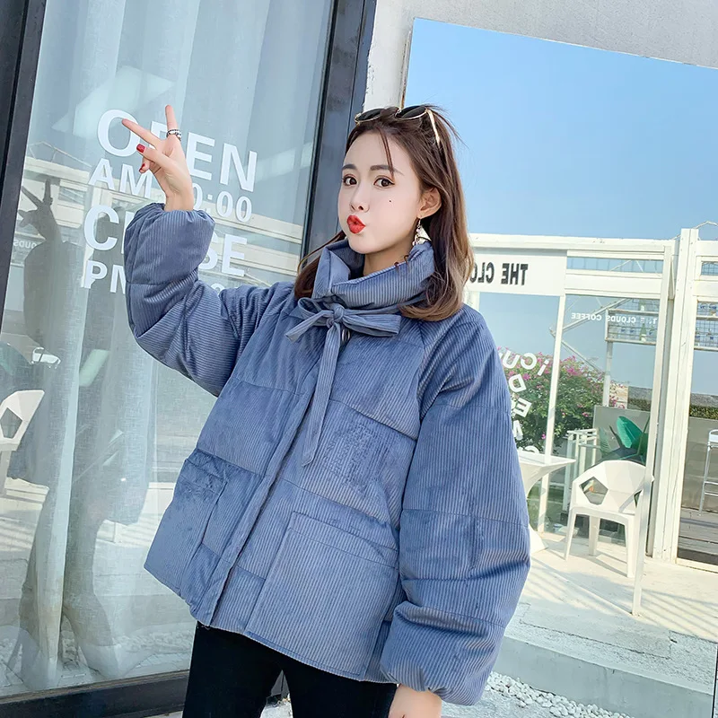 Photo Shoot 335 #2019 Winter New Style Thick down Coat Small Cotton-Padded Jacket Corduroy Coat Short Cotton-padded Clothes Stud
Photo Shoot 335 #2019 Winter New Style Thick down Coat Small Cotton-Padded Jacket Corduroy Coat Short Cotton-padded Clothes Stud