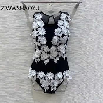 ZIWWSHAOYU Summer Women Beach Swimsuit Bikinis Fashion Designer Ladies Appliques Open Back Beach Wear Bathing Suit Bodysuits
ZIWWSHAOYU Summer Women Beach Swimsuit Bikinis Fashion Designer Ladies Appliques Open Back Beach Wear Bathing Suit Bodysuits