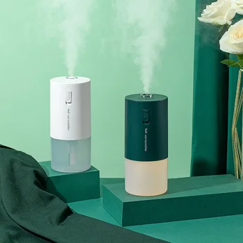 PortableUltrasonic Mini Air Humidifier 300ML Aroma Essential Oil Diffuser for Home Car USB Fogger Mist Maker with LED Night Lamp
PortableUltrasonic Mini Air Humidifier 300ML Aroma Essential Oil Diffuser for Home Car USB Fogger Mist Maker with LED Night Lamp