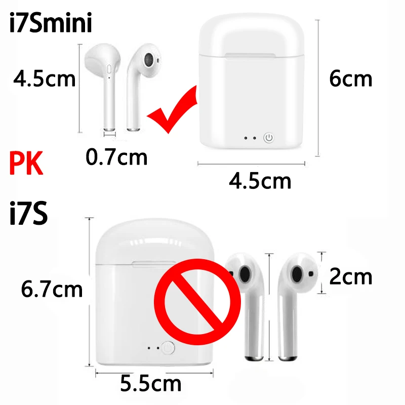 i7s mini TWS Wireless Earpiece Bluetooth 5.0 Earphones sport Earbuds Headset With Mic For Phone Xiaomi Samsung Huawei iphone i7s mini TWS Wireless Earpiece Bluetooth 5.0 Earphones sport Earbuds Headset With Mic For Phone Xiaomi Samsung Huawei iphone