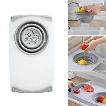 1PCS Retractable Sink Square Cutting Board Cutting Vegetables Cutting Fruits Cutting Board Kitchen Tools
1PCS Retractable Sink Square Cutting Board Cutting Vegetables Cutting Fruits Cutting Board Kitchen Tools