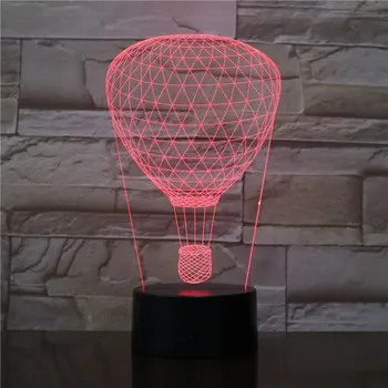 3D Lamp Hot Air Balloon Dropshipping 2019 Visual Light Effect Multi-color with Remote Battery Operated Led Night Light Lamp
3D Lamp Hot Air Balloon Dropshipping 2019 Visual Light Effect Multi-color with Remote Battery Operated Led Night Light Lamp