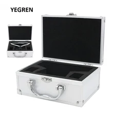 Aluminium Alloy Suitcase Binocular Magnifier Packing Box Built-in Bubble Metal Box with Lock for Eyeglass Type Dental Loupe Aluminium Alloy Suitcase Binocular Magnifier Packing Box Built-in Bubble Metal Box with Lock for Eyeglass Type Dental Loupe