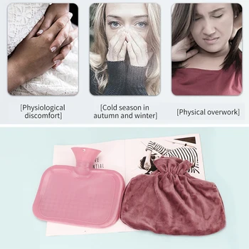 Women Girls 1500ml Leakproof Winter Warm With Cover PVC Hot Water Bottle Portable Heat Therapy Gift Relieve Menstrual Cramps
Women Girls 1500ml Leakproof Winter Warm With Cover PVC Hot Water Bottle Portable Heat Therapy Gift Relieve Menstrual Cramps