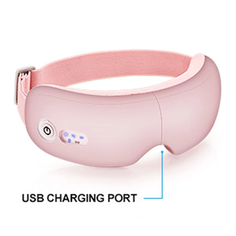 Electric eye massager with heating function, Bluetooth music, relieve eye fatigue, improve blood circulation and sleep quality
Electric eye massager with heating function, Bluetooth music, relieve eye fatigue, improve blood circulation and sleep quality