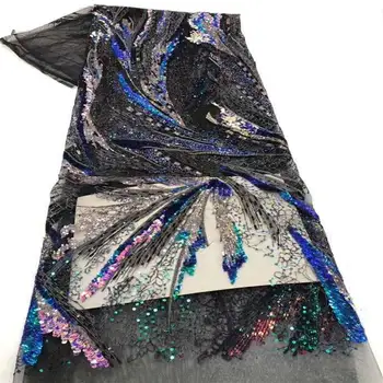 High Quality African Lace Fabric For Wedding Nigerian tulle Lace fabric Material France Sequins Lace Fabric 5yards
High Quality African Lace Fabric For Wedding Nigerian tulle Lace fabric Material France Sequins Lace Fabric 5yards