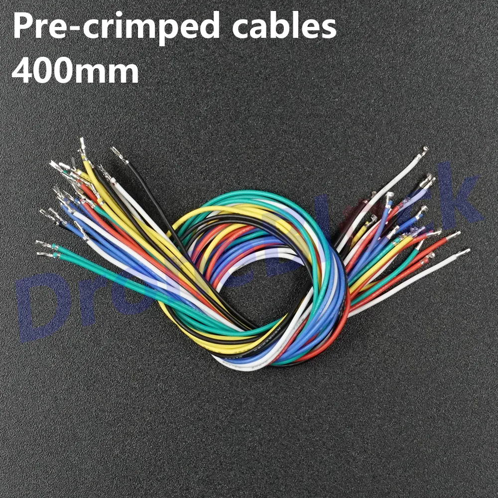 24Pcs/ a lot 6 colors Pre-crimped Cables 40cm Pixhawk2 the Cube Pixhawk4 Pixhack Pixracer PXFmini Mini Pix GPS Silicone Wire
24Pcs/ a lot 6 colors Pre-crimped Cables 40cm Pixhawk2 the Cube Pixhawk4 Pixhack Pixracer PXFmini Mini Pix GPS Silicone Wire