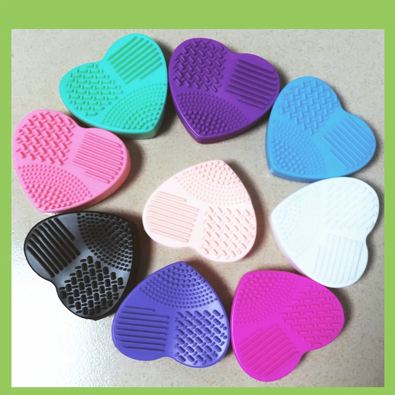 1PC Colorful Heart Shape Clean Make up Brushes Wash Brush Silica Glove Scrubber Board Cosmetic Cleaning Tools for makeup brushes
1PC Colorful Heart Shape Clean Make up Brushes Wash Brush Silica Glove Scrubber Board Cosmetic Cleaning Tools for makeup brushes