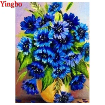 5D Mosaic Diamond Embroidery blue Cornflower Diy Diamond Painting full Square round Cross Stitch Floral Pattern Rhinestone decor
5D Mosaic Diamond Embroidery blue Cornflower Diy Diamond Painting full Square round Cross Stitch Floral Pattern Rhinestone decor
