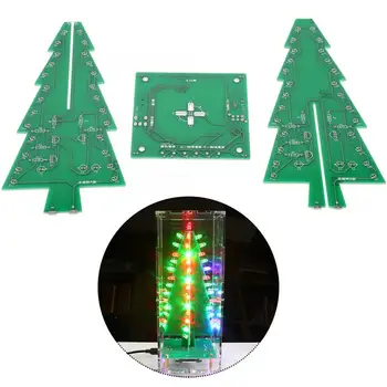 Colorful DIY LED Flash Light Stereo Christmas Tree MP3 Music Electronic Production Kit Audio Controller
Colorful DIY LED Flash Light Stereo Christmas Tree MP3 Music Electronic Production Kit Audio Controller