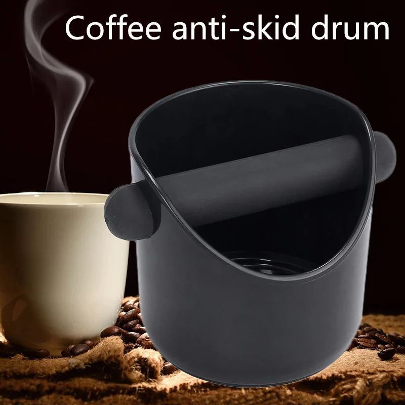 Anti Slip Shock-absorbent Espresso Knock Box Coffee Grind Dump Bin Waste With Detachable Bar For Barista | Дом и сад