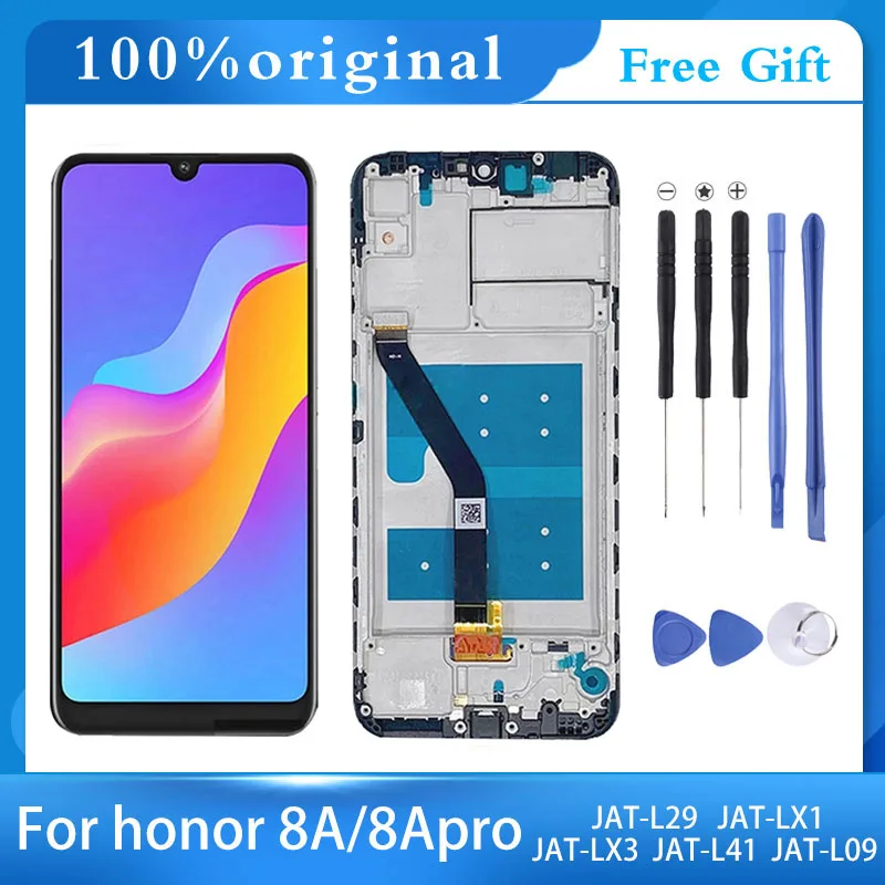 Original Display for Huawei Honor 8A LCD Y6 2019 With Frame Touch Screen Pro Replacement | Мобильные телефоны и