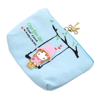 New Lovely Small Bag Zip Key Holder Case Mini Canvas Women Bag Adorable Swing Unisex Clutch Cartoon Cute Girl Coin Purse
New Lovely Small Bag Zip Key Holder Case Mini Canvas Women Bag Adorable Swing Unisex Clutch Cartoon Cute Girl Coin Purse