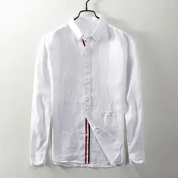 2020 Spring new long-sleeved linen shirt men brand casual shirts for men retro fashion shirt mens fashion solid shirts male tops
2020 Spring new long-sleeved linen shirt men brand casual shirts for men retro fashion shirt mens fashion solid shirts male tops