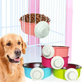 Pet Hanging Bowl Dogs Cats Stainless Steel Water Drinking Food Feeder Puppy Stationary Dog Cage Feeding Bowls Pets Supplies
Pet Hanging Bowl Dogs Cats Stainless Steel Water Drinking Food Feeder Puppy Stationary Dog Cage Feeding Bowls Pets Supplies