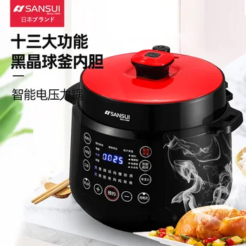 Sansui Electric Pressure Cooker Household Intelligent 5L Pressure Cooker Rice Cooker Automatic Safe Pressure Cooking Machine
Sansui Electric Pressure Cooker Household Intelligent 5L Pressure Cooker Rice Cooker Automatic Safe Pressure Cooking Machine